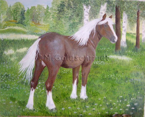 Häst från Rättvik